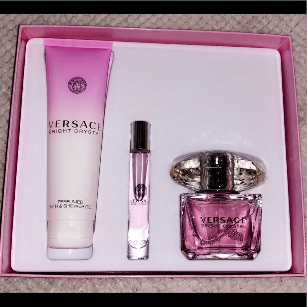 Versace crystal gift set